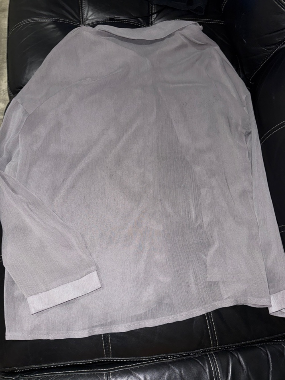 Sheer button up - Picture 3 of 5